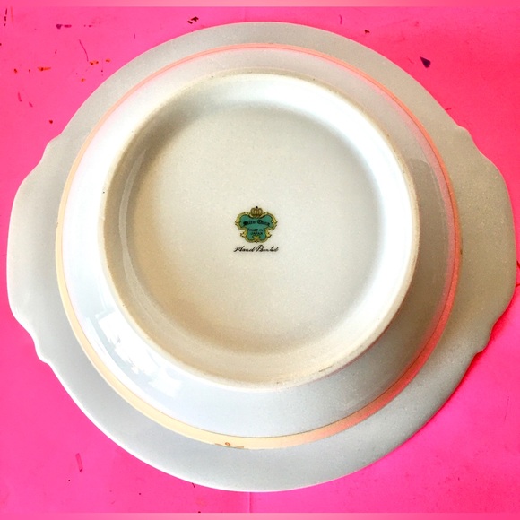 Vintage Porcelain handpainted Japanese 🇯🇵 Bowl by Meita - Picture 7 of 14